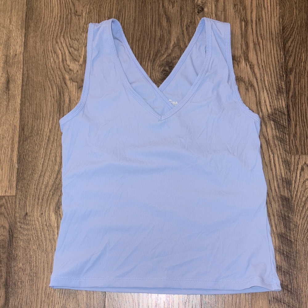 ZYIA Light Lavendar V-Neck Tank Top